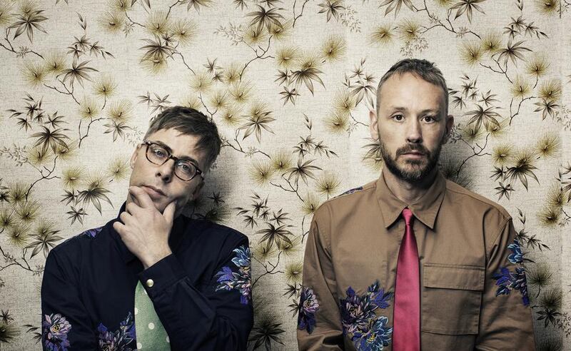 Felix Burton, left, and Simon Ratcliffe of Basement Jaxx. Phil Sharp