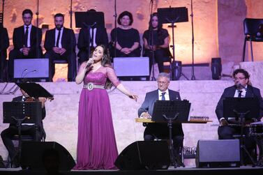 Lebanese singer Abeer Nehme is nominated for the Aga Khan Music Award. Courtesy: Universal Music Mena