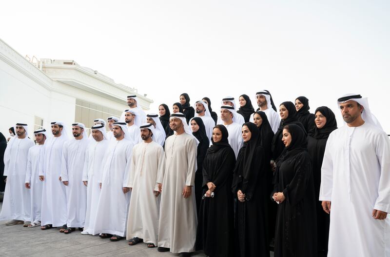 Sheikh Mohamed said supporting martyrs' families would always be a top priority for the UAE.