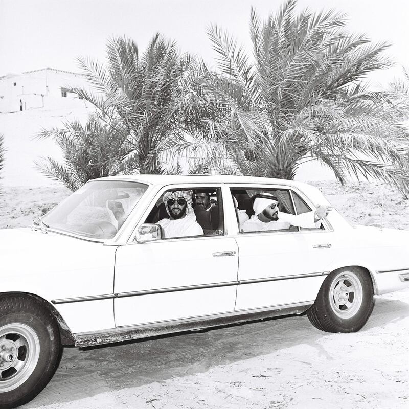 An image from the Itihad archive. Courtesy Al Itihad.
Abu Dhabi, UAE. 1979. Sheikh ZayedÕs visit to Liwa and Delma Island. *** Local Caption ***  000065.JPG