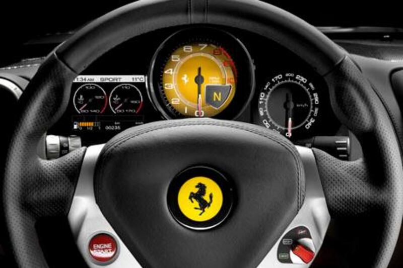 Handout images of Ferrari test drive in California. Courtesy of Ferrari.
