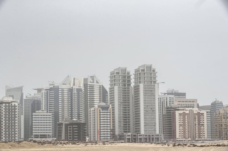 DUBAI, UNITED ARAB EMIRATES. 25 FEBRUARY 2019. Bad weather in Dubai. Standalone. (Photo: Antonie Robertson/The National) Journalist: None. Section: National.