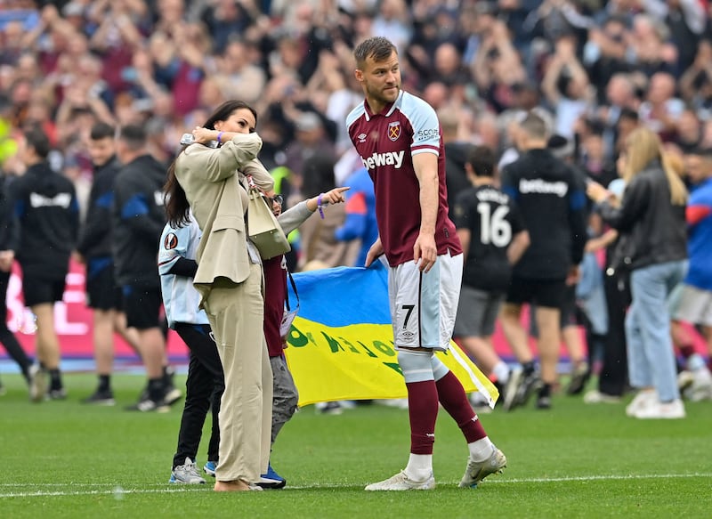 Andriy Yarmolenko (Antonio 90+5’) – N/R A final home appearance for the Ukrainian, who is set to depart the London Stadium at the end of the season. Reuters