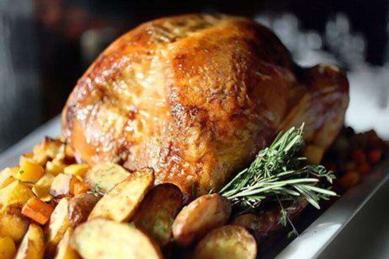 The price of hotel-prepared roasted turkey has risen by as much as 25 per cent. Rich-Joseph Facun / The National