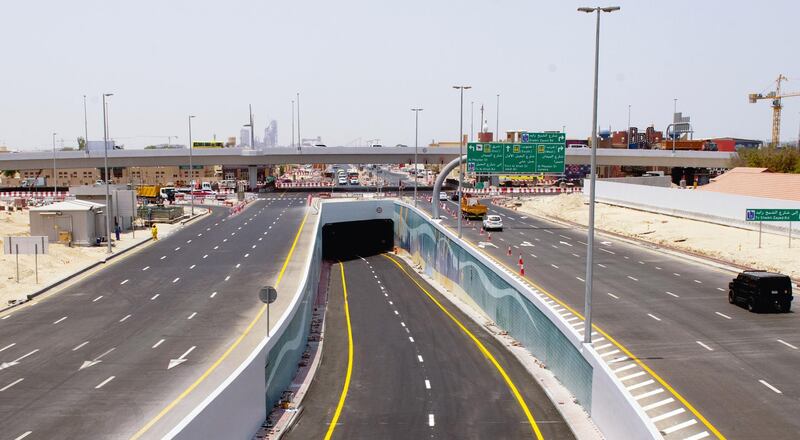 A new tunnel will  help ease traffic congestion in Business Bay. Courtesy RTA 