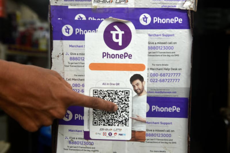Despite the deepening funding winter faced by Indian start-up sector, PhonePe, backed by US retail giant Walmart, last month raised $100 million. Getty