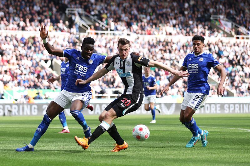 Chris Wood - 5: Headed Joelinton cross off target just before half-time but little other sniff of goal for big New Zealand striker, although might have benefitted from earlier crosses into box - from Saint-Maximin in particular. Getty