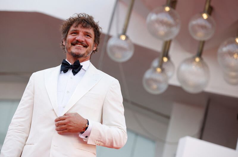 Pascal at the 79th Venice Film Festival on September 3, 2022. Reuters