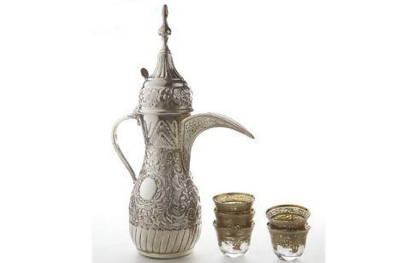 A traditional Arabian coffee set. iStockphoto.com