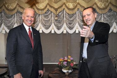 As he gets ready for the US presidency, Joe Biden will be dealing with a different Recep Tayyip Erdogan. AFP