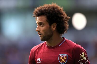 IPSWICH, ENGLAND - JULY 28:  Felipe Anderson of West Ham United during the pre-season friendly match between Ipswich Town and West Ham United at Portman Road on July 28, 2018 in Ipswich, England. (Photo by Stephen Pond/Getty Images)
