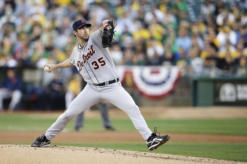 Justin Verlander won a Game 5 clincher for the Tigers for the second straight season on Thursday night. Ezra Shaw / Getty Images/ AFP
