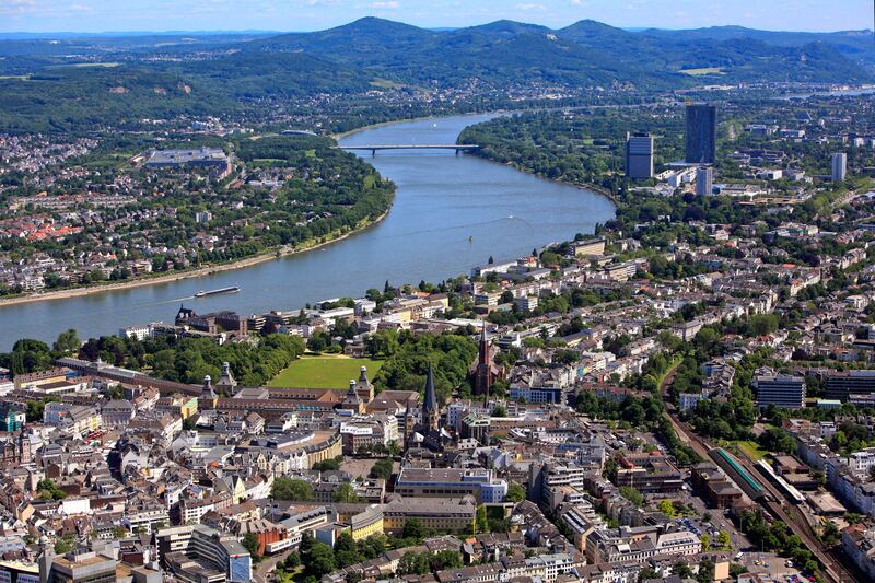 City of Bonn in Germany where the Bonn Institute hosted Europe's first solutions journalism event. Photo: Michael Sondermann/ Bundesstadt Bonn