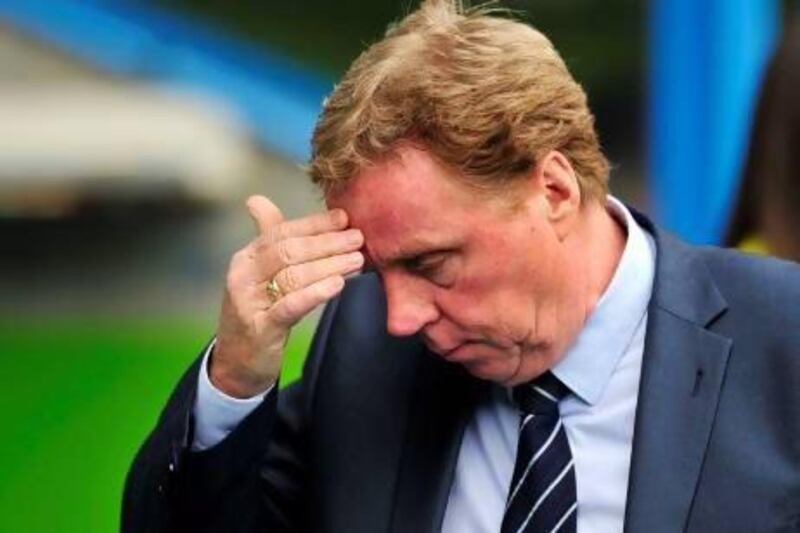 Harry Redknapp took over a Queens Park Rangers side that was already in the relegation zone. Glyn Kirk / AFP