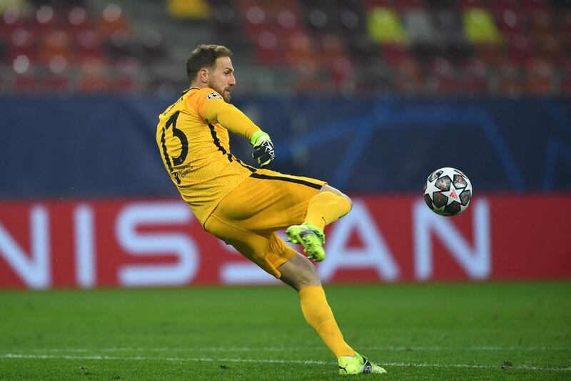 ATLETICO MADRID RATINGS: Jan Oblak - 6, Made some decent stops but had no chance of saving Olivier Giroud’s overhead kick. AFP