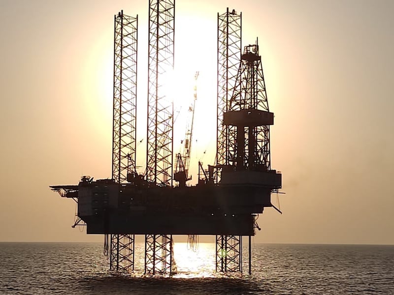 The gas discovery is the first from Abu Dhabi’s offshore concessions. Photo: Adnoc