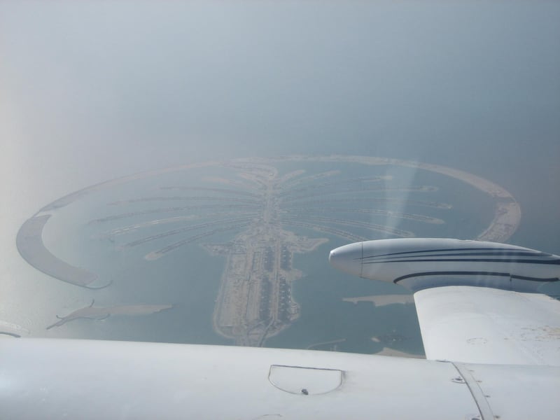 Provided photo of cloud seeding operations in the UAE 

Courtesy National Centre for Meteorology and Seismology *** Local Caption ***  IMG_0463.JPG