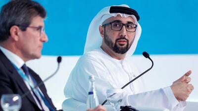 Tariq Bin Hendi, director general of Adio, says AWS data centres will further drive the technology growth in the Emirates. Victor Besa / The National