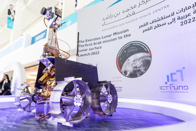 The first Rashid rover developed by MBRSC. Antonie Robertson / The National