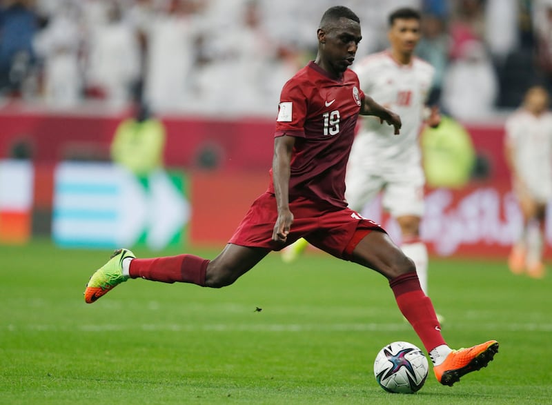 Almoez Ali - The Qatari will lead the line for his country when they host the 2022 World Cup in November. EPA
