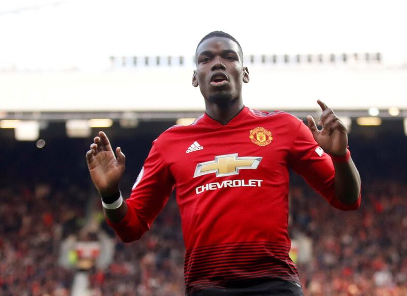 Manchester United's Paul Pogba. Action Images via Reuters