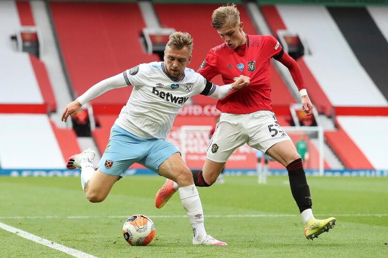 Brandon Williams 5. Lively but doesn’t stretch opponents like Luke Shaw. Went down too easily, either by slipping or to get a penalty. Good block to prevent shot on goal. AP Photo