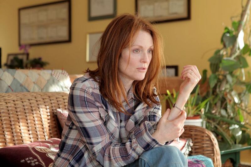 Still Alice. As an early-onset Alzheimer’s patient in Still Alice, Julianne Moore is sensitive, warm and heartbreaking – and deserves all the awards buzz she’s getting. – JN Sony Pictures Classics, Linda Kallerus / AP photo