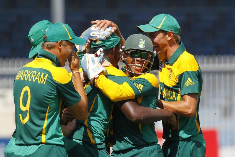 South Africa Under 19s were clinical in their victory over Afghanistan on Sunday, February 23, 2014. They are two more wins away from the title, which will be a cherished one after two failed attempts in the final at this level. Jeffrey E Biteng / The National