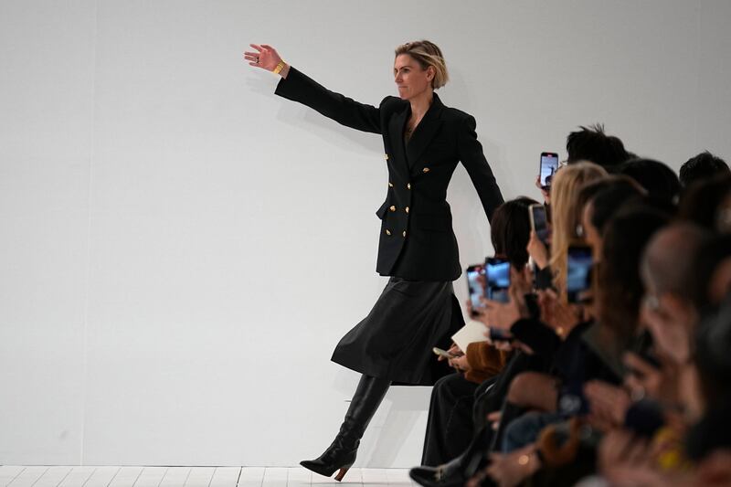 Gabriela Hearst is stepping down as the creative director of Chloe fashion house. AP