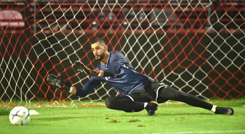 UAE national team train ahead of their World Cup 2022 Qualifier against Thailand. Courtesy UAEFA