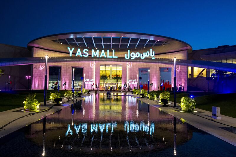 Yas Mall in Abu Dhabi opened in November 2014. Photo: Yas Mall