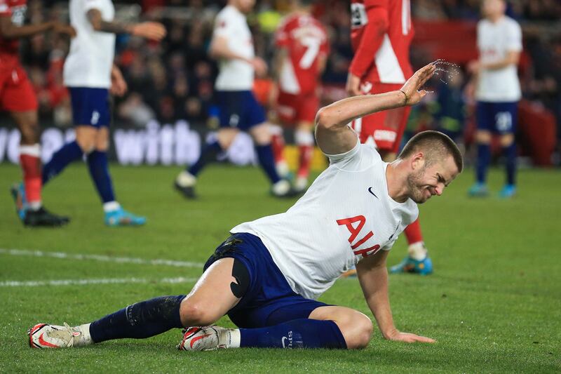 Eric Dier – 6. Spurs’ first effort on target came courtesy of the centre-back, whose free-kick from 25-yards forced Lumley to push out for a corner. AFP