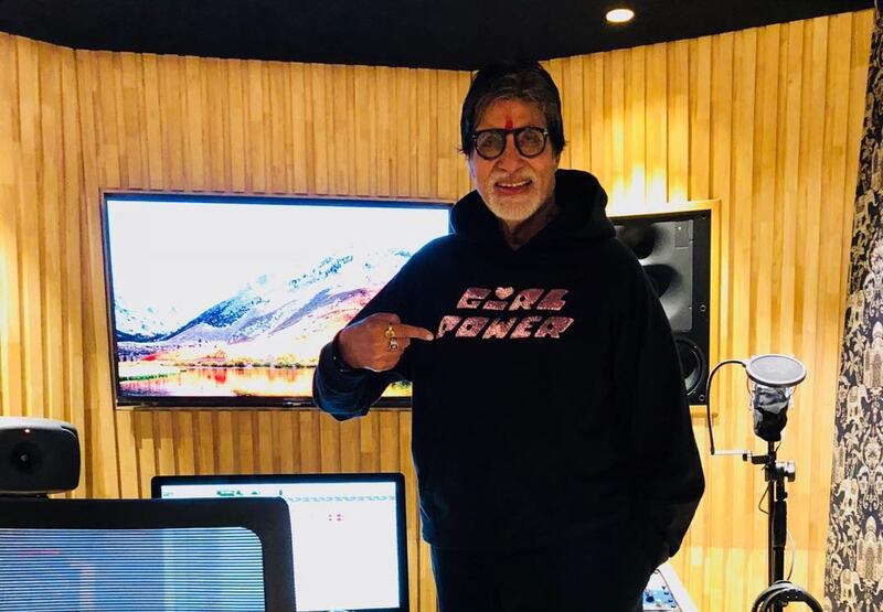 The hoodie is designed by Amitabh Bachchan's daughter, who recently turned designer launching MxS World with Monisha Jaising