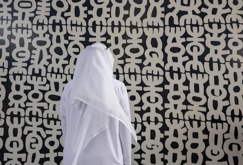 DUBAI, MARCH 11 2021: General view of  Hugs art installation at Terra - The Sustainability Pavilion as part of Expo 2020 Dubai. (Photo by Dany Eid/Expo 2020 Dubai)