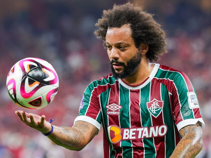 Fluminense defender Marcelo rejoined his boyhood club from Greek side Olympiacos in February. AFP