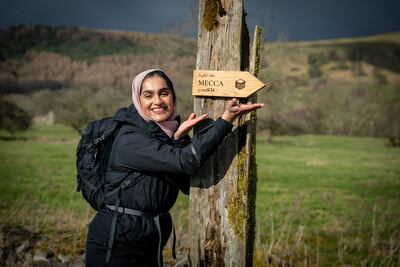 Signs pointing to Makkah on the Peak District’s most popular hiking routes have been installed. Photo: The Romans