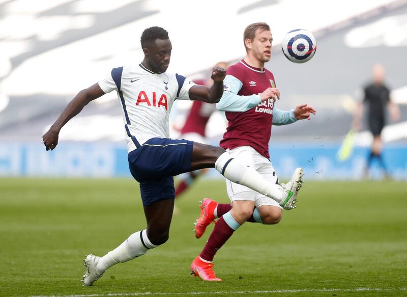 Davinson Sanchez - 7. A much-improved performance from the error-prone Colombian. Put in some important blocks on Vydra. Reuters