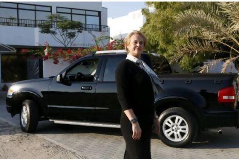 Kazy Urner has lived in the UAE in for 25 years and has always driven SUVs - but her dream car is an Aston Martin.