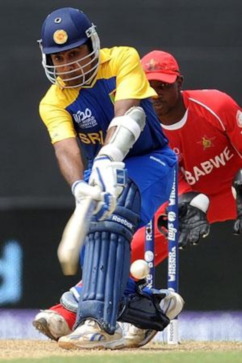 Mahela Jayawardene, the Sri Lanka batsman, scored a masterful century against Zimbabwe yesterday.