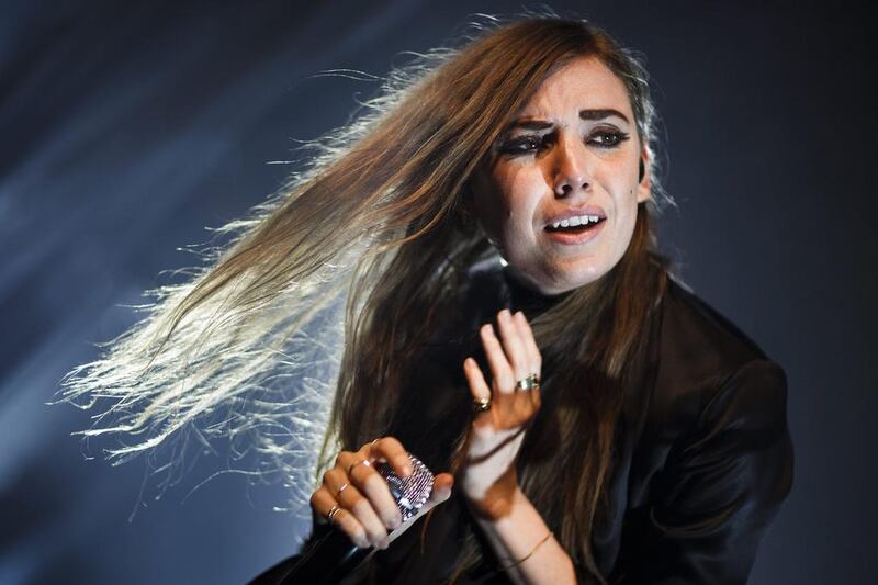 Swedish singer Lykke Li performs on the stage of the Montreux Jazz Lab at the 48th Montreux Jazz Festival, in Montreux, Switzerland, on July 15, 2014. The festival runs until 19 July. Valentin Flauraud / EPA