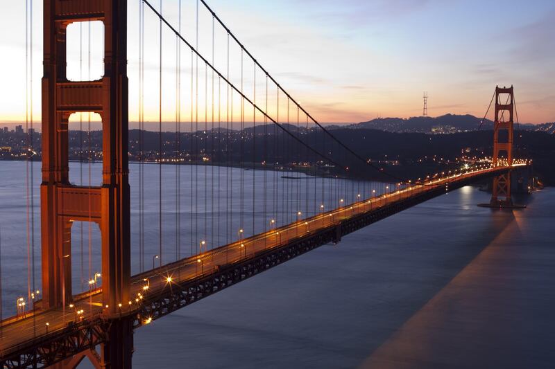 Golden Gate Bridge and San Francisco (Getty Images)