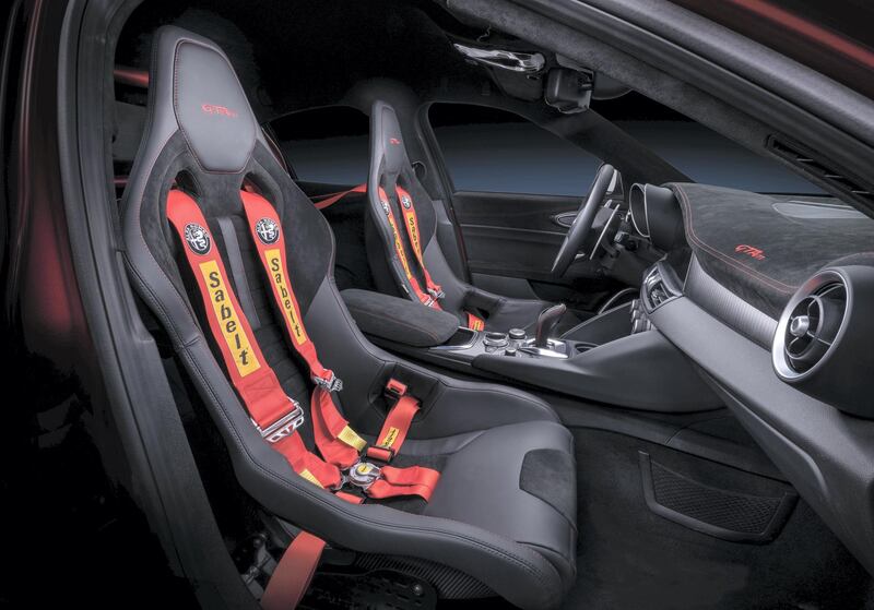 A sporty seat option.