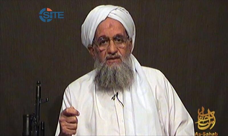  Al Qaeda leader Ayman Al Zawahiri. Site Intelligence / AFP Photo