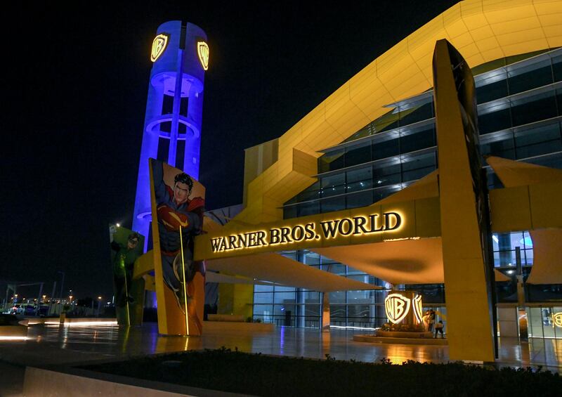 Abu Dhabi, United Arab Emirates - Warner Brothers, indoor amusement park observes International Angelman Day at Yas Island. Khushnum Bhandari for The National