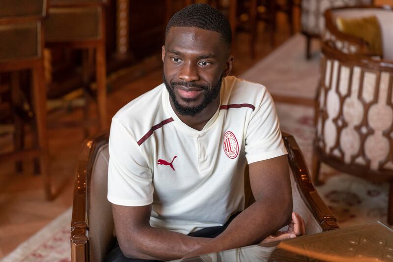 Fikayo Tomori at Expo 2020. 