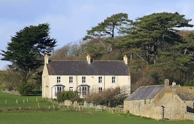 Bodorgan Home Farm in Anglesey, North Wales, on the estate owned by Lord and Lady Meyrick. Shutterstock 