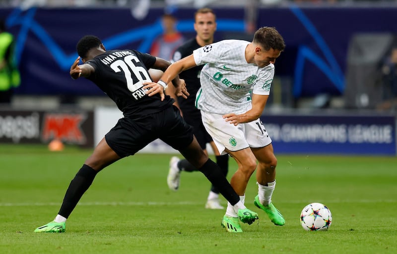 Eric Dina Ebimbe (Lindstrom 87) - Introduced late in the game as Frankfurt looked to see the game out. EPA