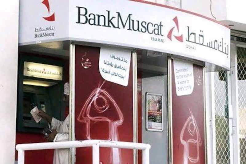 BankMuscat's rights issue raised 96.7 million Omani rials. Jeff Topping / The National