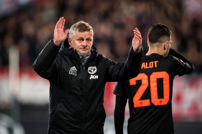 The pressure is mounting on manager Ole Gunnar Solskjaer. EPA