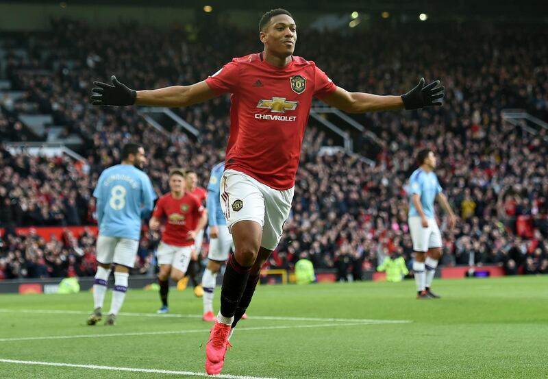 Anthony Martial, Manchester United, 11 goals. EPA